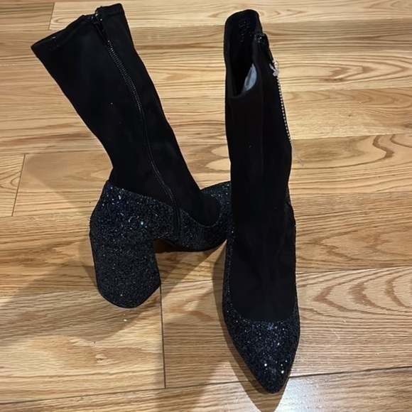 New Shelley’s of London Ely Glitter stretch boots 6.5 - Picture 9 of 15